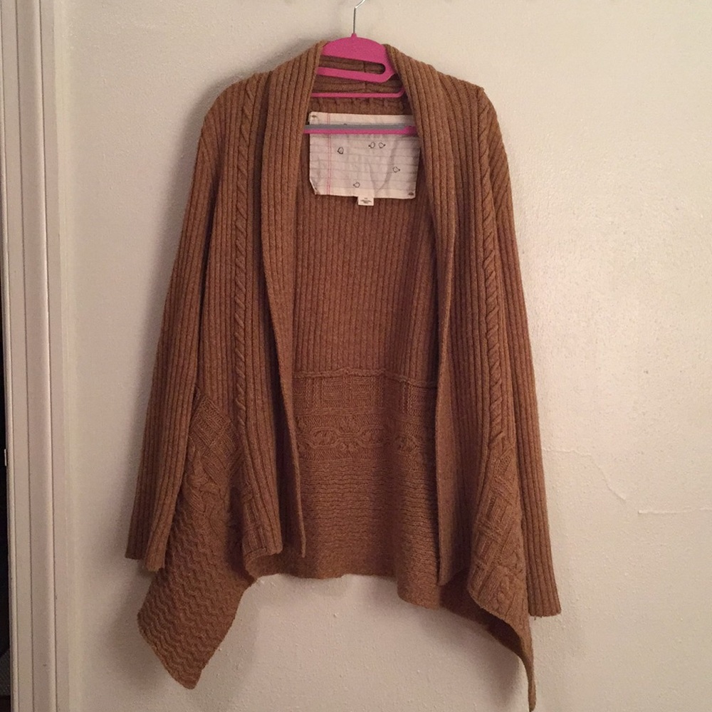 Anthropologie sweater cardigan